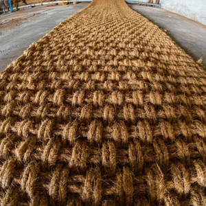 Tapis de paillage en fibre de coco naturelle, écologique, couvre-sol, OEM personnalisé pour l'aménagement paysager, fournisseur - Product Image 2