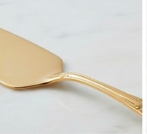 Luxury Design Cake Server <b>Set</b> In Stainless Steel With Gold Polished Finish Perfect For Tabletop Dessert Serving And Dinig - Product Image 2