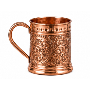 Mug en cuivre pur de qualité supérieure, vente en gros, mug en cuivre Moscow Mule, tasses à bière en métal artisanales pour bar, hôtel, restaurant, vaisselle - Product Image 1