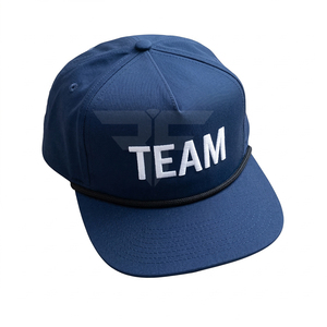 Nueva Gorra de Béisbol de 6 Paneles Curvados con Diseño de Puntos de Leopardo, Forro Azul y Negro Deportivo - Product Image 1
