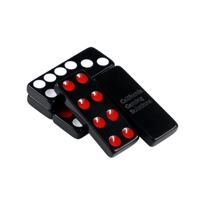 Fabrication d'objets artisanaux en résine, jeu de dés double 6, dominos colorés, multicolores, personnalisés pour jeux de table