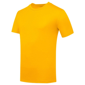 Camiseta de Manga Corta con Cuello Redondo para Hombre, Color Personalizado, Corte Regular, Tejido de Punto, Informal, Ecológica, Tallas Grandes, Tejido Personalizado - Product Image 1