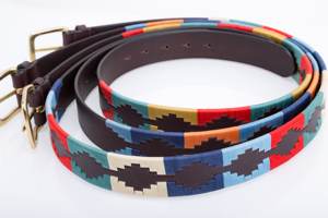 Ceinture Polo en Cuir Véritable Faite Main pour Homme, Broderie Gaucho Argentin, Vente en Gros, Sangle Décontractée pour Pantalon LPB-0009 - Product Image 5