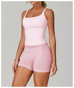 Débardeur dos nageur pour femme, sans manches, en tissu extensible doux et respirant, idéal pour le fitness décontracté et les tenues d'été - Product Image 4