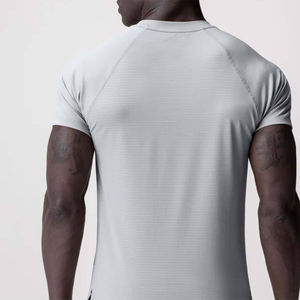 Camisetas deportivas de algodón premium para hombre, tela suave, OEM, camisetas deportivas de algodón para hombre con logotipo personalizado, proveedor directo de fábrica. - Product Image 5