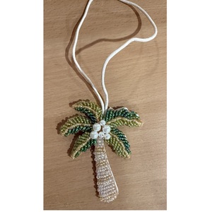 Creative Beaded Embroidery Charms Key Chain Accessory Designer Seed Beads Fashion Charm Key Chain Trend - Product Image 1
