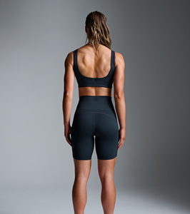 Women's <b>Athletic</b> Yoga Shorts Breathable Seamless High Waist Fitness Gym Workout Shorts - Product Image 2