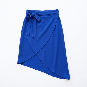 Falda Cruzada Asimétrica de Verano para Mujer, Moderna, Casual, con Lazos Laterales, OEM, ODM, Venta al por Mayor, Logotipo Personalizado de Fábrica, MOQ Bajo - Product Image 5