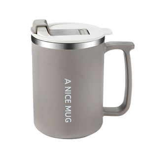 304 Stainless Steel Mug Outdoor Office Large Capacity Drinking Cup with Lid Handle & <b>Tea</b> <b>Infuser</b> - Product Image 1