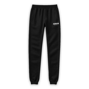 Custom Heavyweight Brushed Vintage Acid Washed Elastic Waist Cuffed Pockets Men's Sweatpants Jogger Men Heavyweight - Product Image 3