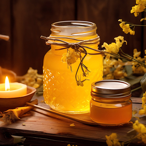 Miel pur naturel pour applications alimentaires et de boissons, édulcorant premium pour le petit-déjeuner, la pâtisserie, la cuisine et l'usage quotidien - Product Image 1