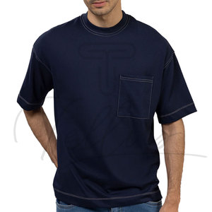 Camiseta Deportiva Personalizada para Hombre, 100% Algodón, Tejido de Punto, Corte Regular, Venta al Por Mayor OEM, con Logotipo Personalizado - Product Image 2