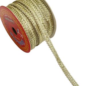 Proveedor Mayorista de Encajes de Flecos de Alta Calidad, Cuentas Brillantes, Hilo Metálico 100% para Adornos de Ropa y Hogar - Product Image 1