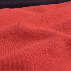 เสื้อฮู้ดผู้ชายสีแดงแบบเรียบ ทรงปกติ สวมใส่สบาย ผ้าถักเฟรนช์เทอร์รี่ แขนยาว ระบายอากาศได้ดี เหมาะสำหรับฤดูหนาว เป็นมิตรกับสิ่งแวดล้อม สามารถปรับแต่งได้ - Product Image 5