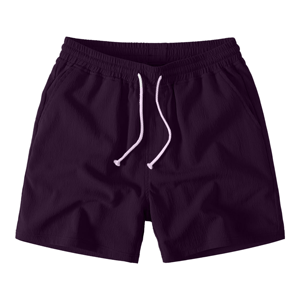 Pantalones Cortos Deportivos Casuales para Hombre, de Color Sólido, Secado Rápido, Cintura Elástica con Cordón Ajustable - Product Image 2