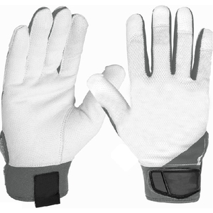 Wholesale Professional Men's Women's Ambidextrous Eco-Friendly Lightweight Baseball Batting Gloves Custom Logo Leather Padded - Product Image 1