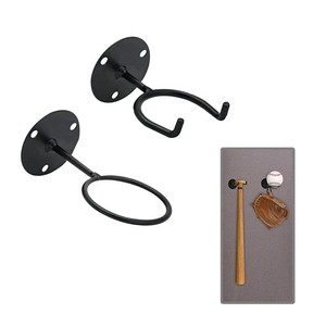 Ganchos Metálicos Personalizados Multiusos, Resistentes, para Montar en la Pared, Soportes para Exhibición de Bates de Béisbol y Sóftbol - Product Image 5