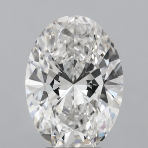 Diamant de laboratoire ovale brillant Ilois 3.05 CT, couleur F, clarté VVS2, type CVD IIa, certifié IGI pour la fabrication de bijoux - Product Image 1