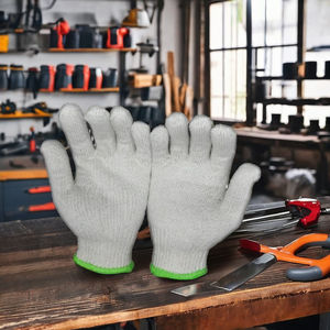 Excellents gants de sécurité de protection pour la manipulation des métaux tricotés à la main au Vietnam - Product Image 6