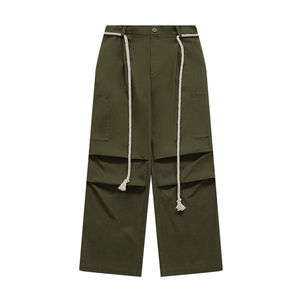 Pantalones de chándal unisex de moda, pantalones cargo rectos informales para hombre, pantalones anchos con bolsillos, pantalones jogger holgados para hombre - Product Image 5