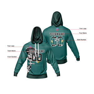 Sudaderas con Capucha Lisas al por Mayor, Unisex, Mezcla de Algodón y Poliéster, Sudaderas de Fábrica al por Mayor, Top con Capucha de Felpa de Alta Calidad Personalizado - Product Image 2