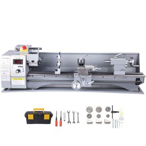 Tornio per Metallo Mini 220V 5KW 210x720mm 2500 RPM a Velocità Variabile 750W di Precisione - Product Image 1