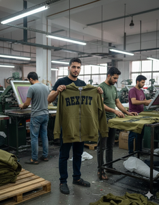 Sudadera con capucha y cremallera de felpa francesa pesada, con logo bordado desgastado, estilo streetwear, la más demandada por los clientes, del fabricante líder. - Product Image 3