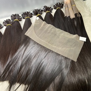 Ready to Ship 10-20'' Natural Black Bone Straight Vietnamese Human <b>Hair</b> 12A Silky Bone Straight Original Human <b>Hair</b> Bundles - Product Image 5