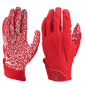 Guante de Fútbol Americano Transpirable de Alta Calidad con Logotipo, Diseño Transpirable, Material Más Vendido, Tallas Personalizadas, Antideslizante - Product Image 3