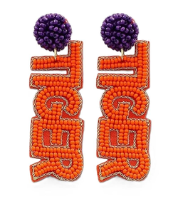 BY MULTI CRAFT Flower Pink White Designer Handmade Embroidered Beaded Straps Women Patriotic <b>Memorial</b> Day Orange - Product Image 3