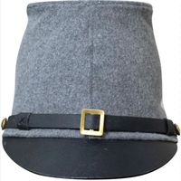 Servicio OEM, Diseño de Alta Calidad, Tela 100% Lana, Logotipo Personalizado, Gorras Grises