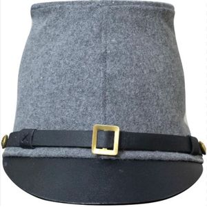 OEM Service Design High Quality 100% Wool Fabric Customs Requirement Logo Gray Forage Caps <b>Hats</b> - Product Image 1