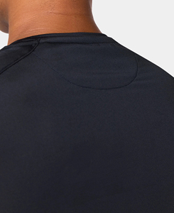 Camiseta de Yoga para Hombre 2026, Cuello Redondo, Manga Corta, Transpirable, Poliéster, Corte Regular, Color Sólido, Diseño sin Costuras, Bajo Costo, Venta al Por Mayor - Product Image 5