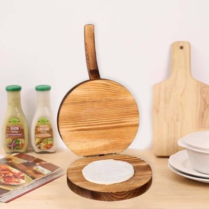Prensa de Tortillas de Maíz Reutilizable de Madera Natural de ILAHI - Máquina para Hacer Tortillas al por Mayor, Apta para Lavavajillas, Ecológica y Plegable - Product Image 6