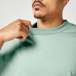 Camiseta Oversize de Algodón con Estampado Puff para Hombre, Estilo Urbano, Hombros Caídos, Diseño Gráfico de Verano - Product Image 5