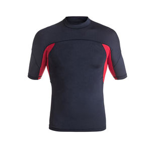 Nueva Camiseta de Protección Deportiva Negra y Roja de Manga Larga, Diseñada para Brindarte la Mejor Experiencia de Lucha/Entrenamiento - Product Image 1