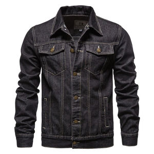 High Wholesale OEM Custom Washed Denim Jacket for Men Women Autumn Winter Fashion Streetwear Vintage | Custom Colors & Logo - Product Image 6