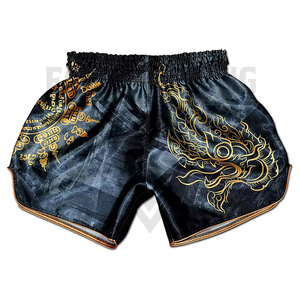 Vêtements d'arts martiaux imprimés 100% polyester, best-seller, nouveau produit, vêtements de combat pour hommes, shorts de Muay Thai - Product Image 1