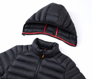Custom Men Winter Puffer Coat Insulated Outerwear Wholesale Bulk Supply Service - Product Image 2