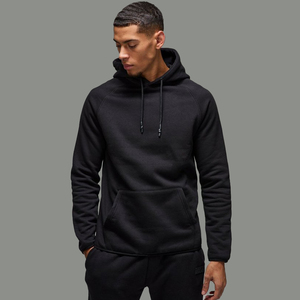 Sweat à capuche oversize délavé pour homme, en molleton de coton teint, coupe régulière, respirant, avec poches, collection automne, luxe premium - Product Image 1