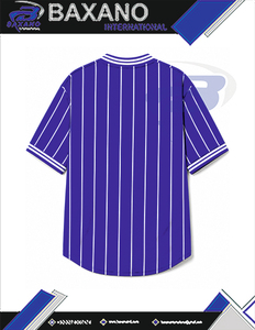 Camiseta de Béisbol a Rayas Azules para Mujer de la Hermandad Zeta Phi Beta ZPB, Camisa Casual de Manga Corta con Botones para Mujer ZPB - Product Image 6