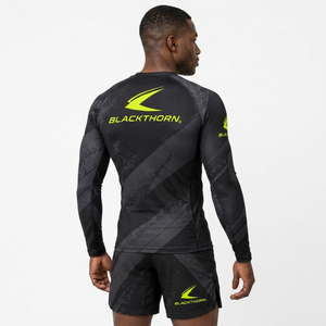 Camisetas de Manga Larga para Hombre, Rashguard de MMA y BJJ, Personalizadas, Transpirables, con Protección UPF50+, Elásticas en 4 Direcciones, OEM - Product Image 4