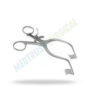 Rétracteurs cérébellaires Adson angulaires à 60°, 18 cm, auto-fixants, pour neurochirurgie, pour l'exposition de la fosse postérieure - Product Image 4