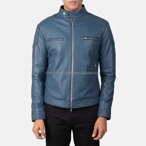 Men's High Quality Wool Fabric Puffer <b>Jacket</b> Winter Outdoor Warm <b>Heated</b> Black Fashion Genuine Leather Waterproof Breathable - Product Image 4
