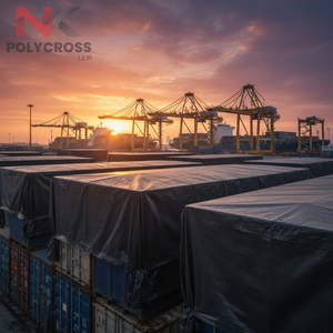 Lona Laminada de Polietileno Anti-UV de Marca Global Poly, Lona Multicapa para Protección de Cultivos, Cubierta para Equipos de Granja, Resistente, 300 g/m² - Product Image 4