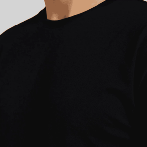 T-shirt pour homme de qualité supérieure à séchage rapide, prix de gros, 100% coton, personnalisable, col rond, streetwear, surdimensionné - Product Image 4