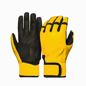 Guantes de Bateo de Béisbol de Cuero Genuino de Primera Calidad para Hombres y Adultos, Todos los Tamaños Juveniles para Entrenamiento - Product Image 4
