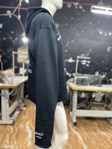 Sudadera con Capucha Personalizada al por Mayor con Logotipo, 100% Algodón, Sudadera con Capucha de Diseño Moderno con Bloques de Color, Sudadera con Capucha para Hombre, Nuevo Diseño 2026 - Product Image 3