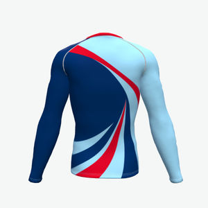 Camiseta de Manga Larga para Hombre, Totalmente Transpirable, de Spandex/Poliéster, de Secado Rápido, para Boxeo y Ejercicio, Venta al Por Mayor, Nueva Llegada, Más Vendida - Product Image 4