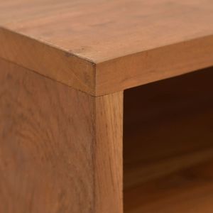 Supporto TV in Teak legno massello 43.3 "x 11.8" x 15.7 "dimensioni elegante e resistente - Product Image 6